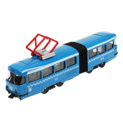 Металлическая модель Трамвай Технопарк SB-18-01-BL-WB(NO IC).23 01